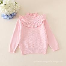 pull fantaisie en coton pull sans manches pour enfants